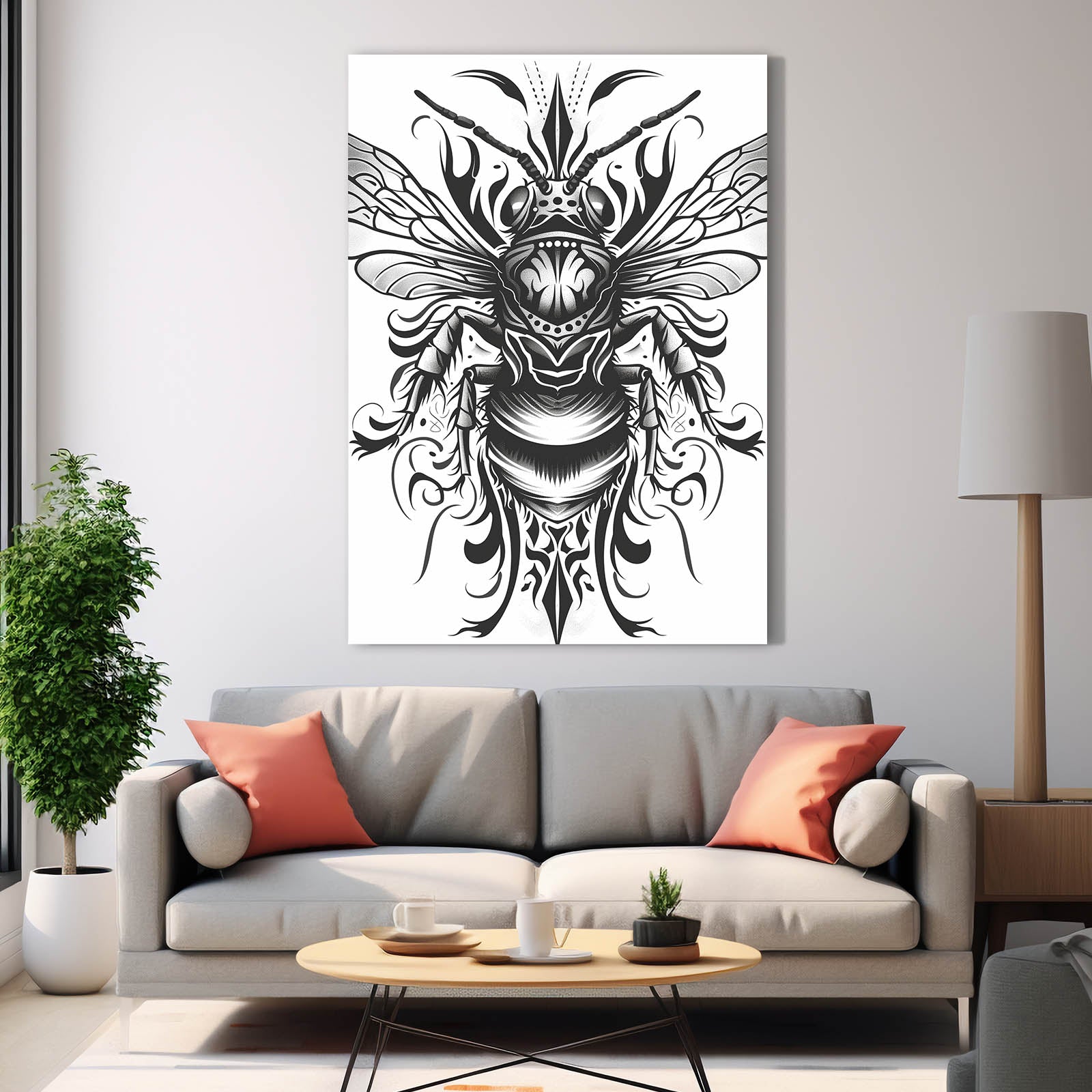 Bee Tattoo Art