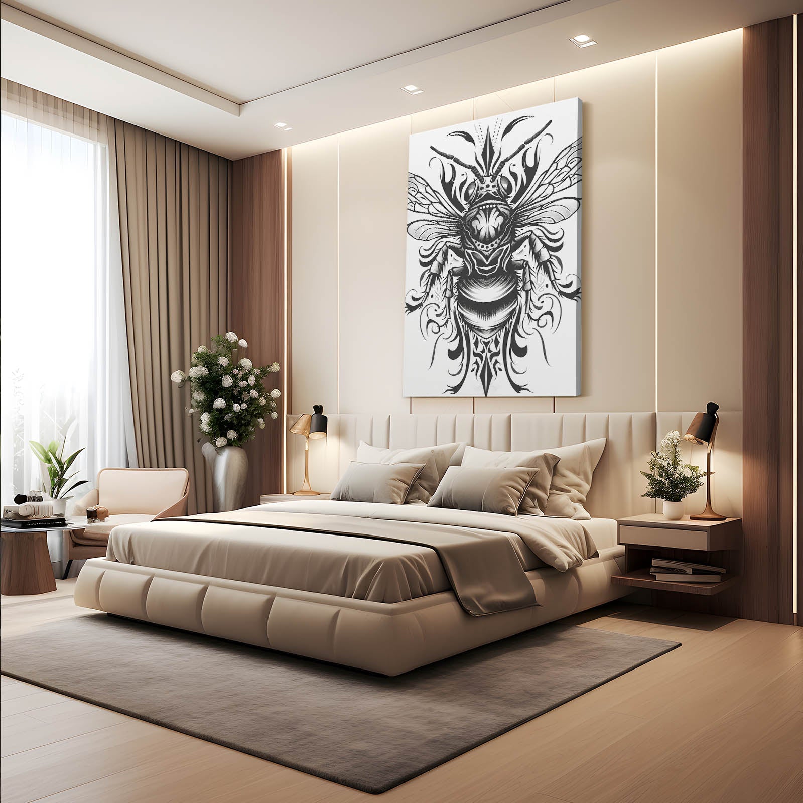 Bee Tattoo Art