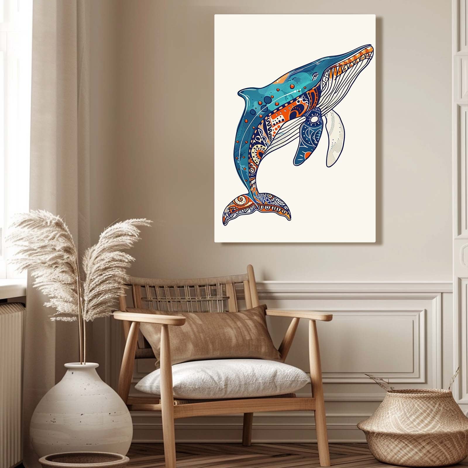 Tribal Whale Art