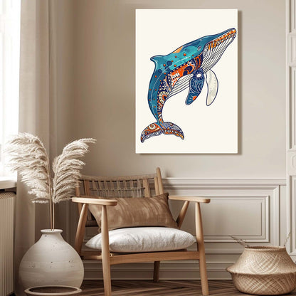 Tribal Whale Art
