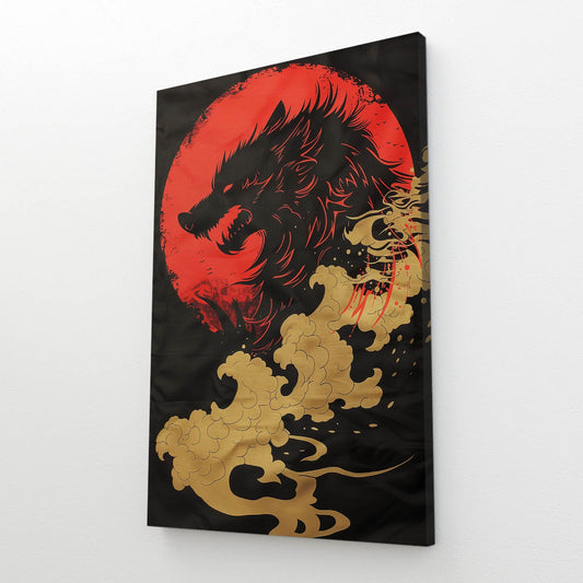 Tribal Wolf Art