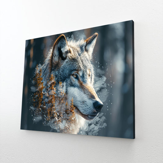 Tribal Wolf Wall Art