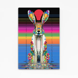 Trippy Bunny Canvas