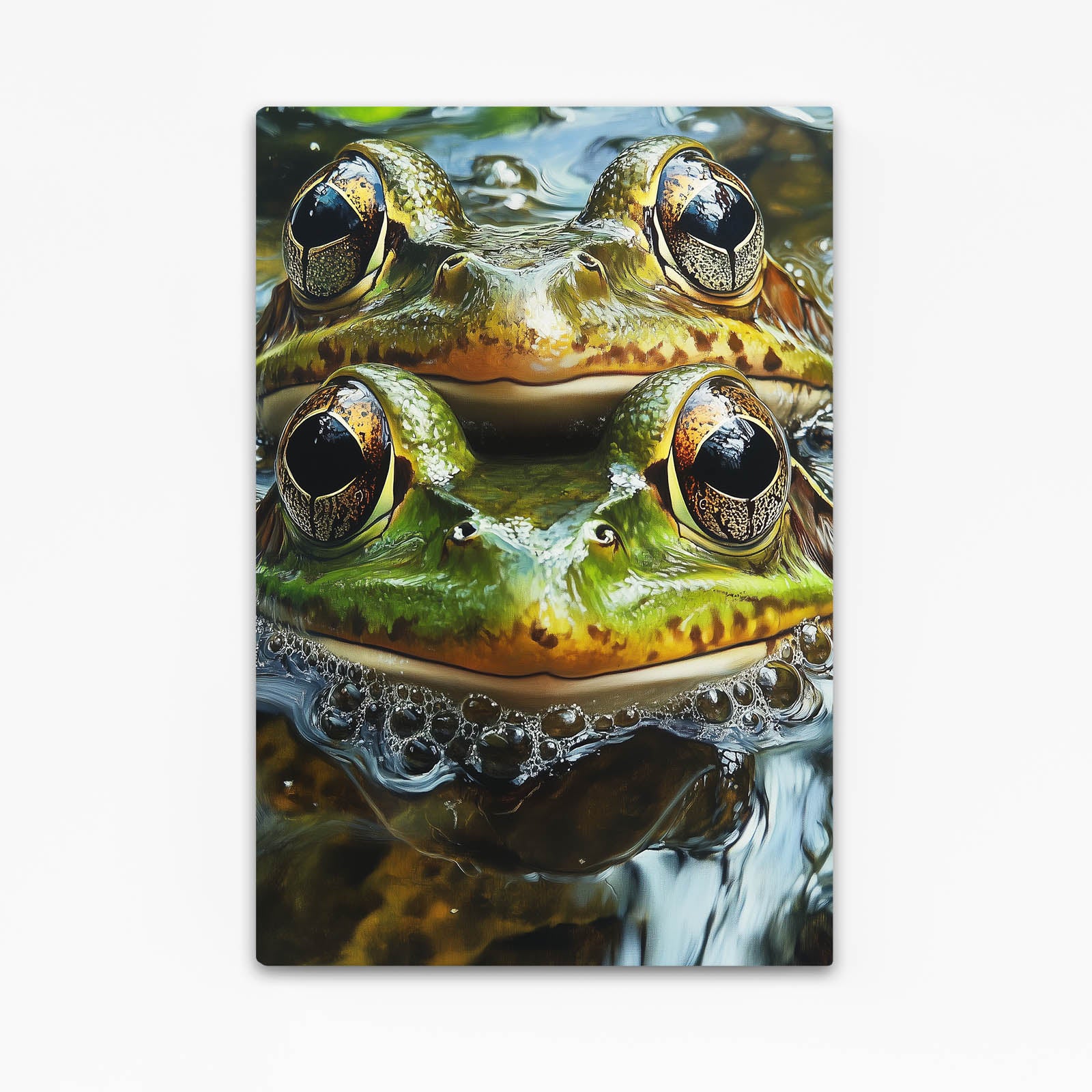 Twin Pond Frogs Frog Wall Decor – twin pond frogs frog canvas print