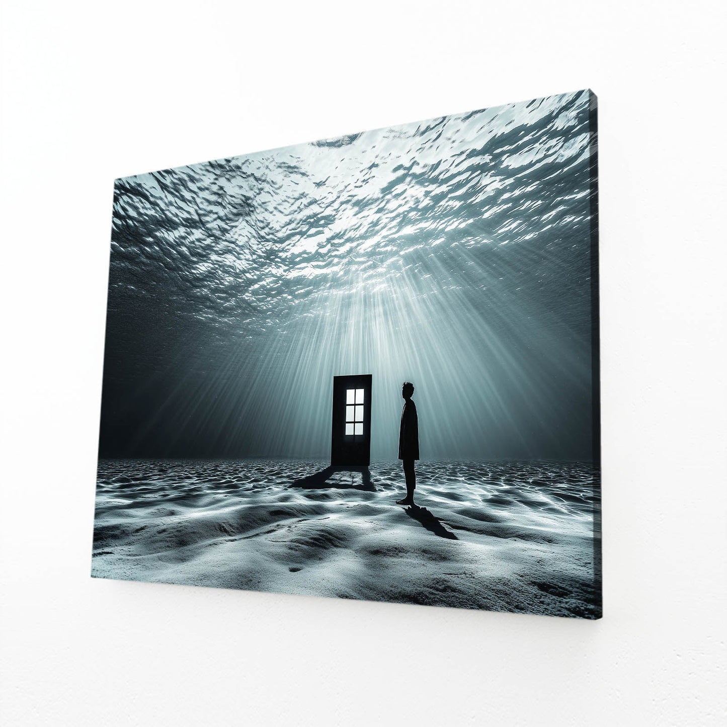 Underwater Doorway Photography Art – canvas print, view 2