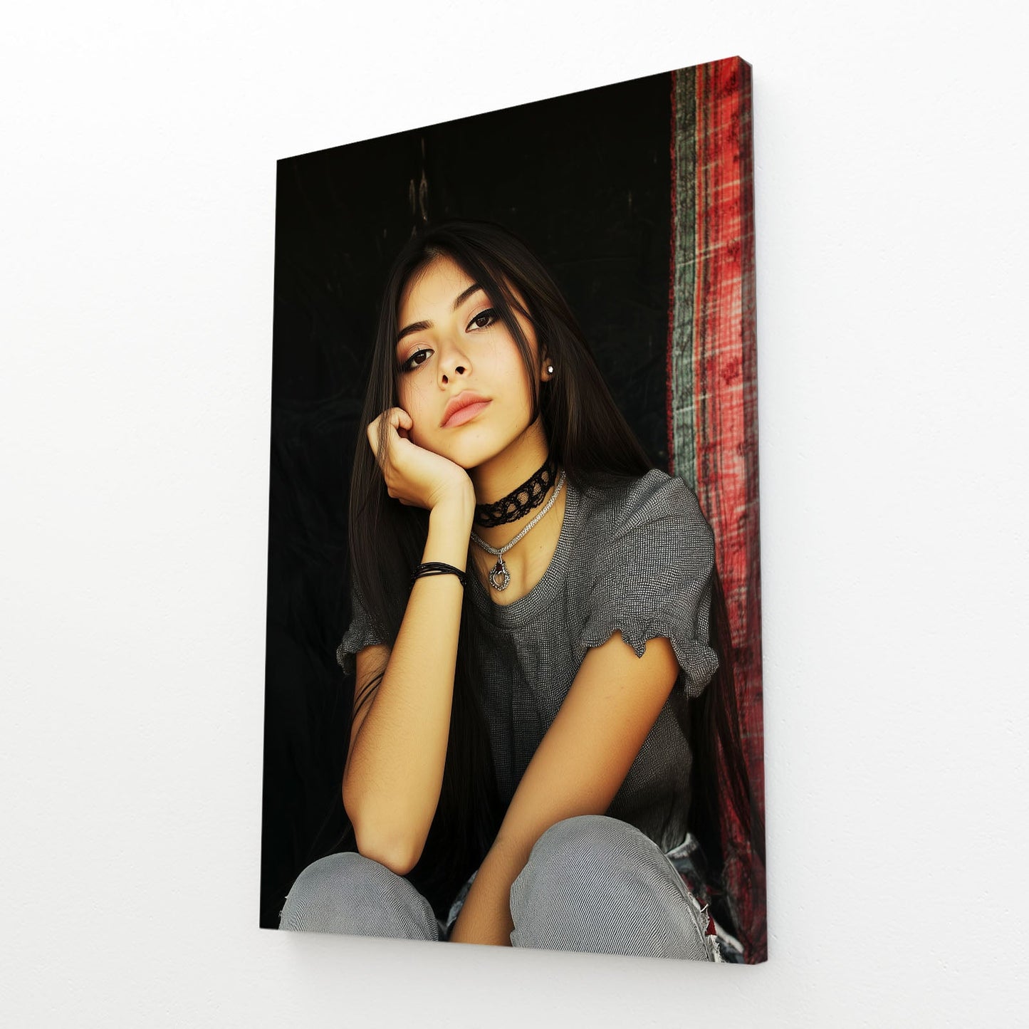 Urban Girl Photography Prints – canvas print, view 2
