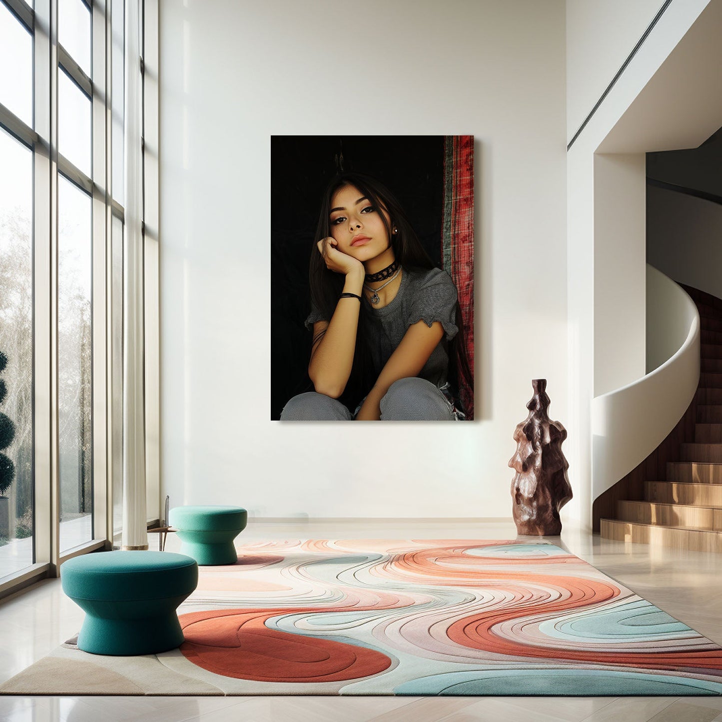 Urban Girl Photography Prints – canvas print, view 3