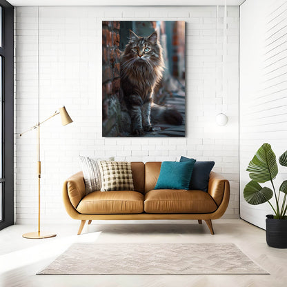 Urban Majesty Cat Wall Art