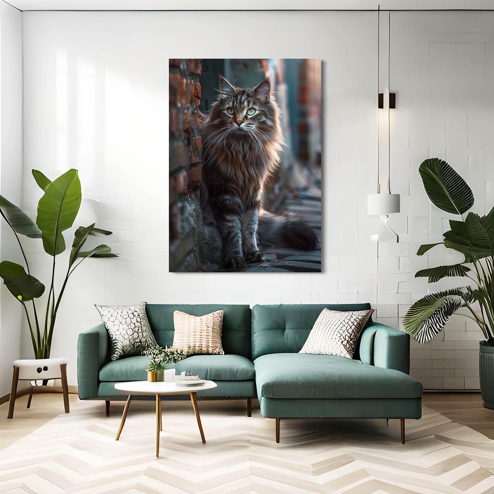 Urban Majesty Cat Wall Art