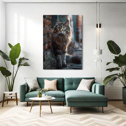 Urban Majesty Cat Wall Art