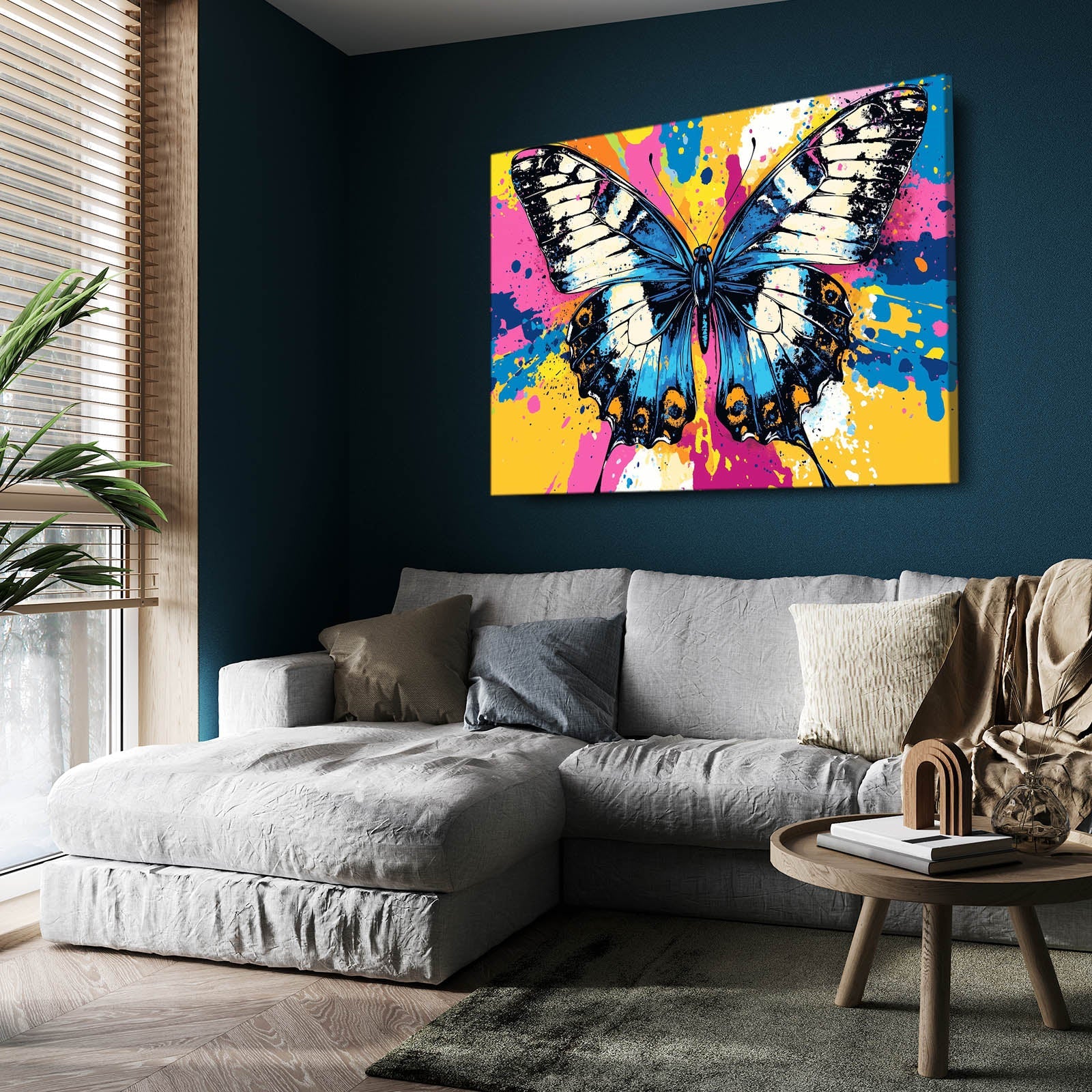 Urban Pop Butterfly Wall Art