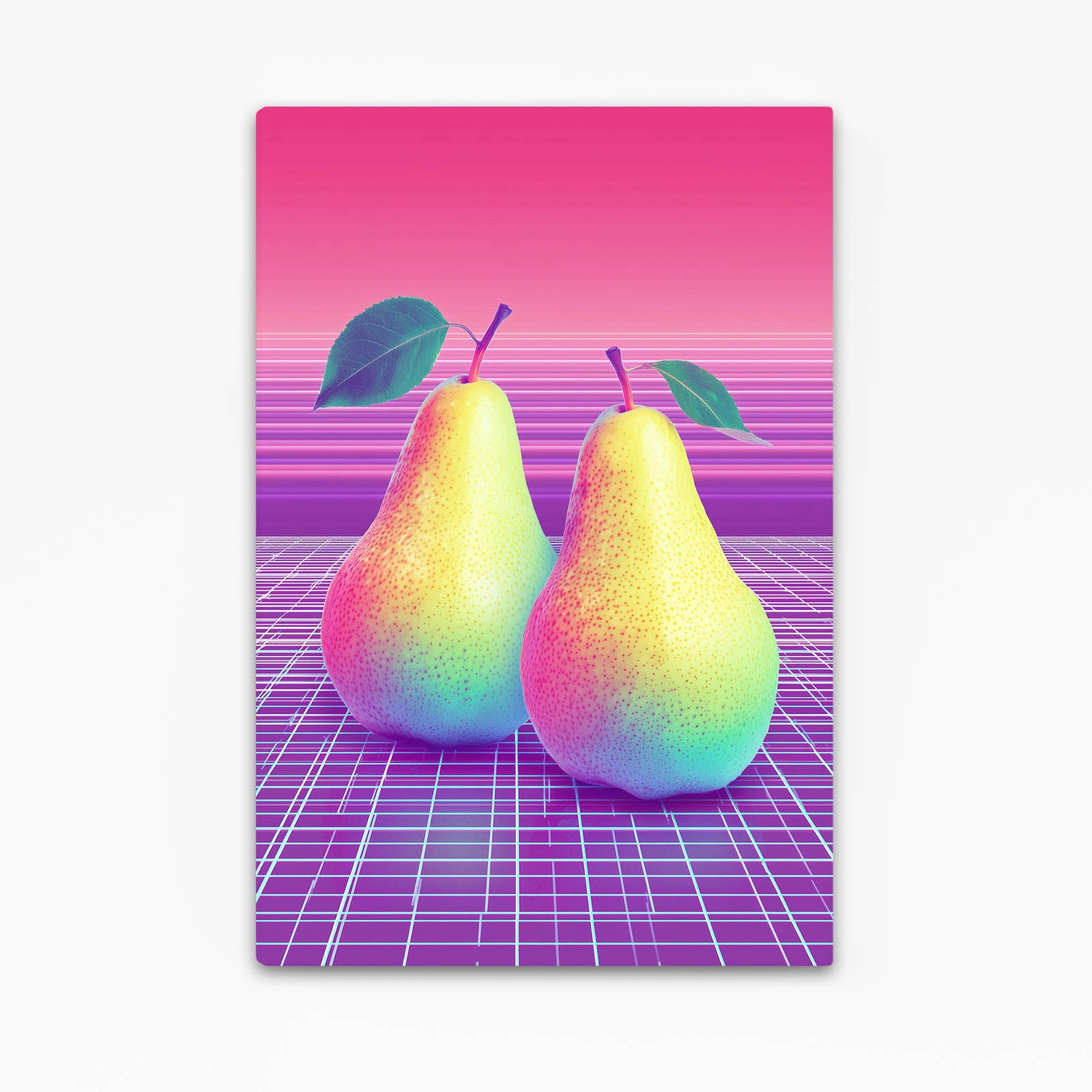 Vaporwave Pears Fruit Prints – vaporwave pears fruit canvas print