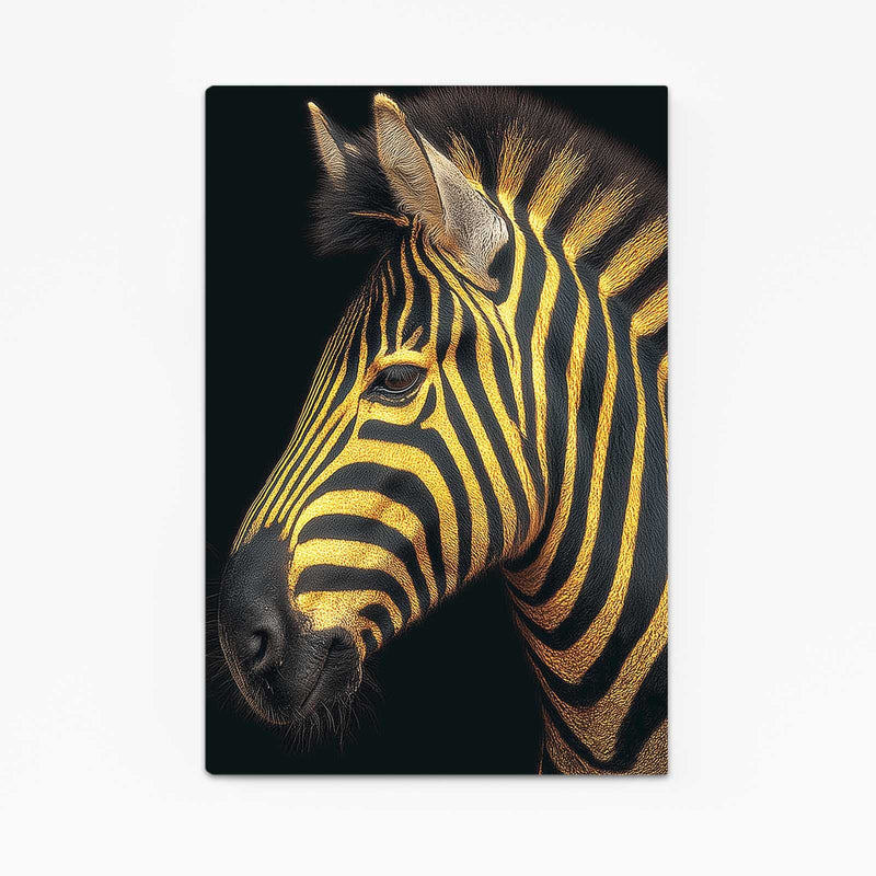 Vertical Zebra Canvas Art – vertical canvas print