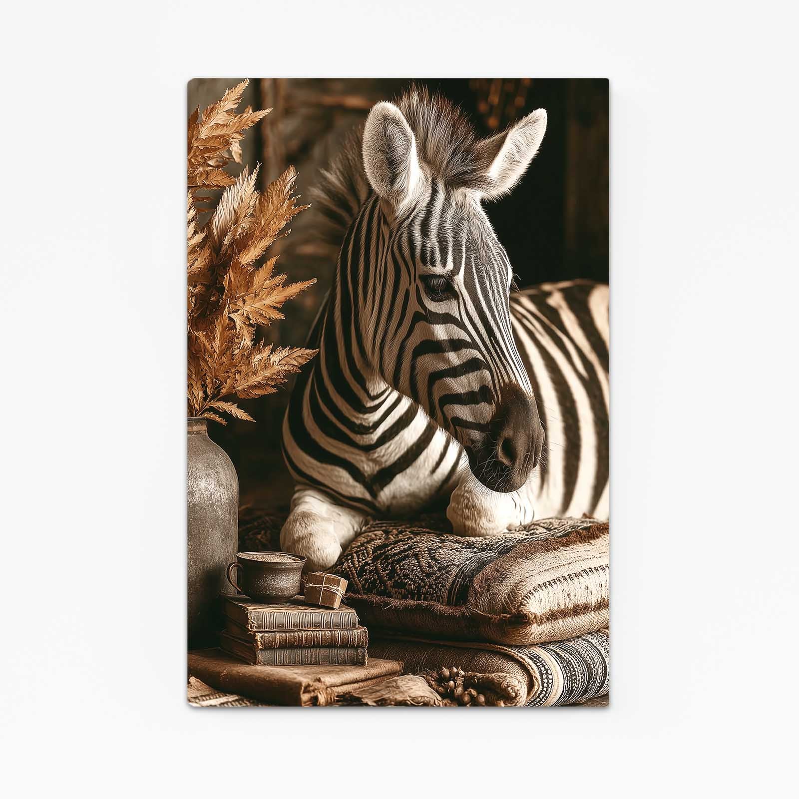 Vertical Zebra Prints – vertical canvas print