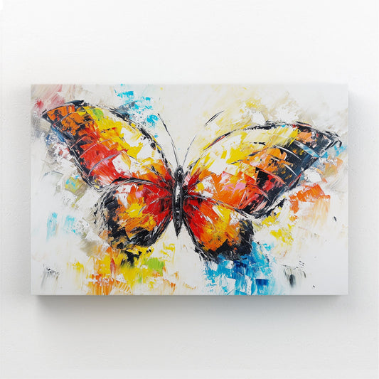 Vibrant Energy Butterfly Wall Art