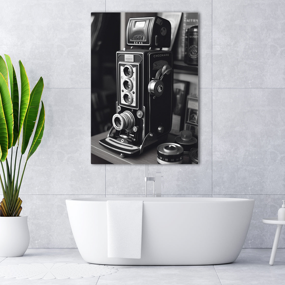 Vintage Camera Photography Print – canvas print, view 5