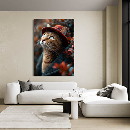 Vintage Cat Wall Art