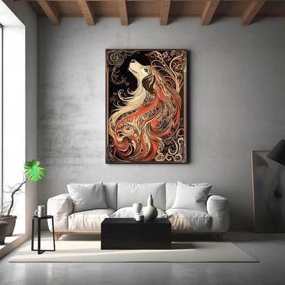 Vintage Dog Wall Art
