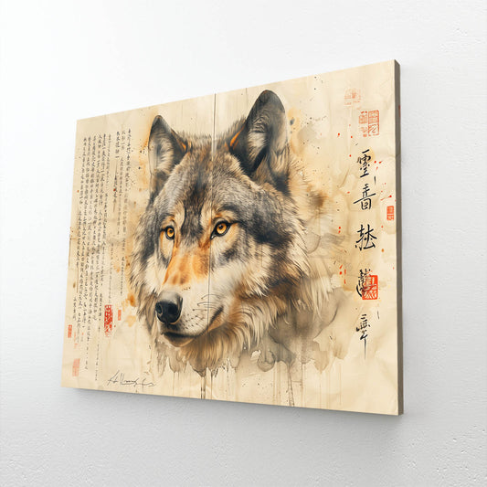 Vintage Wolf Art