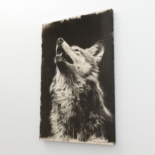 Vintage Wolf Wall Art