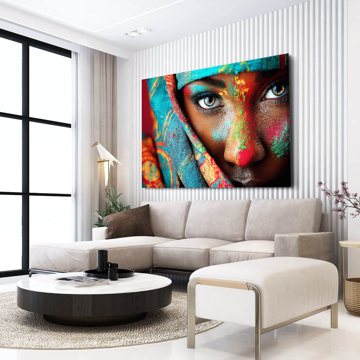 Vivid African Photography Wall Art – canvas print, view 5