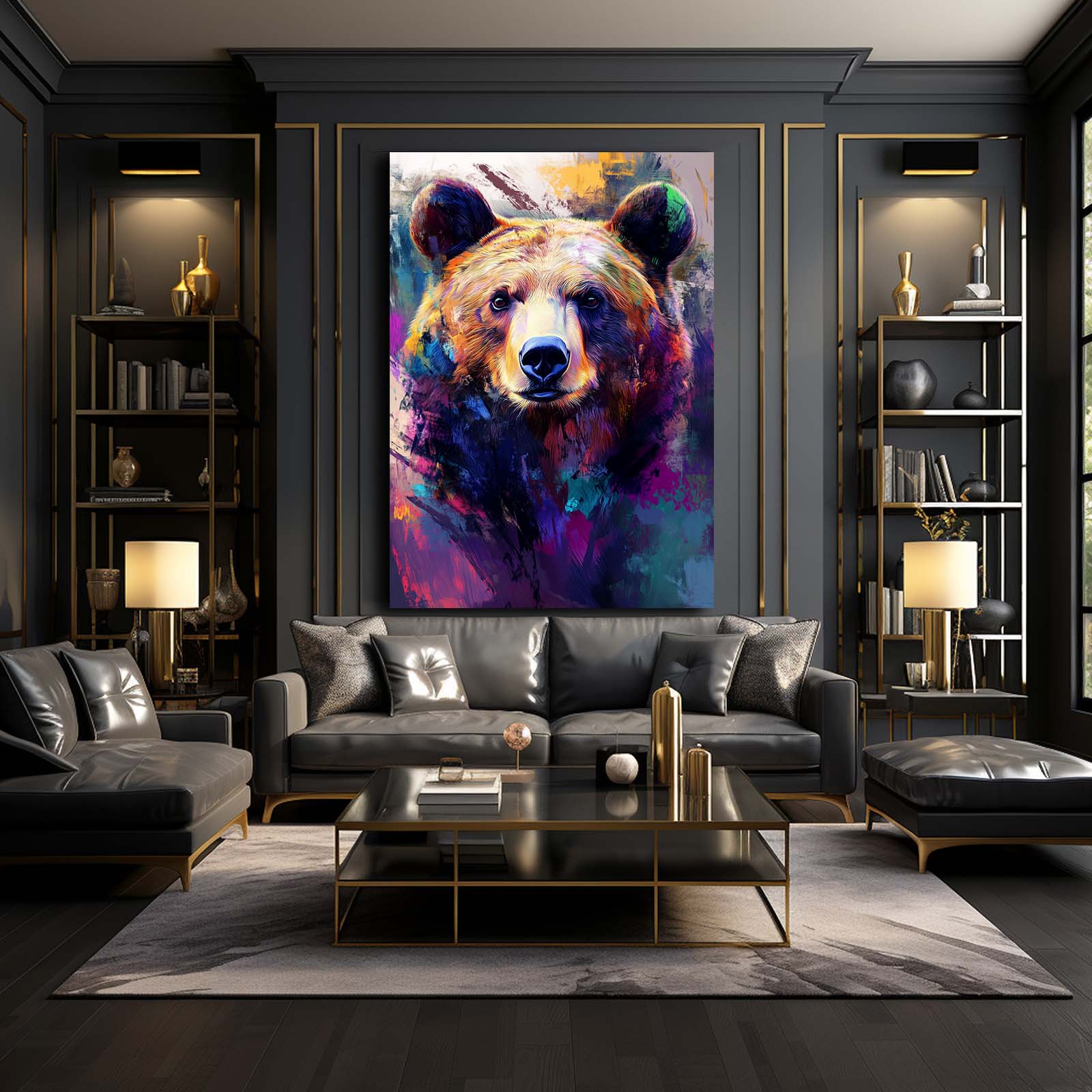 Vivid Bear Art