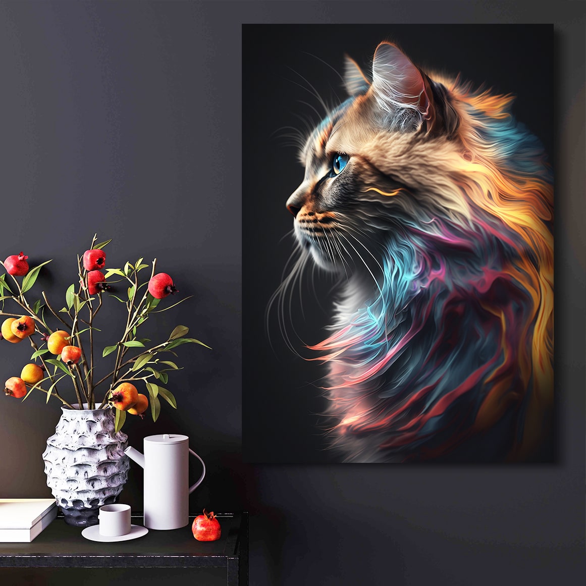 Wall Art Cat Decor