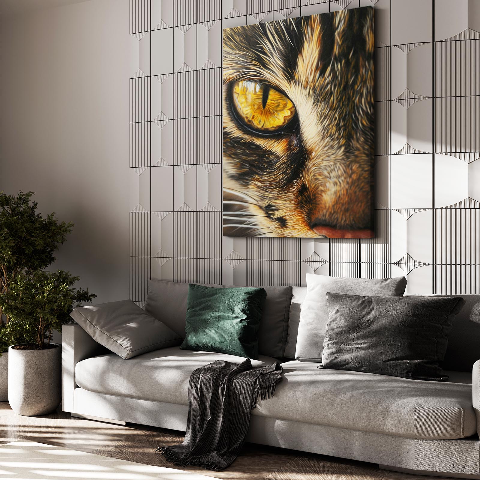 Wall Art Cat Eye