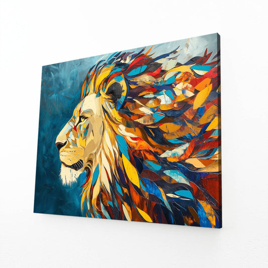 Wall Art Lion Head