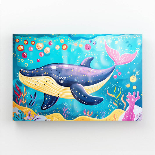Wall Art Whale Nursery