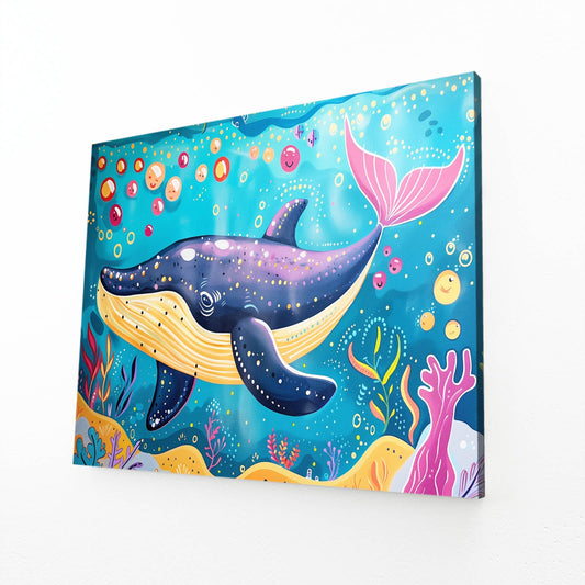 Wall Art Whale Nursery