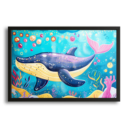 Wall Art Whale Nursery