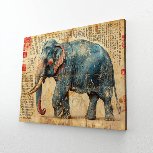 Wall Elephant Art