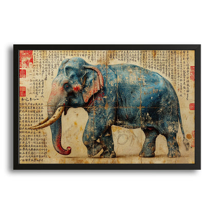 Wall Elephant Art