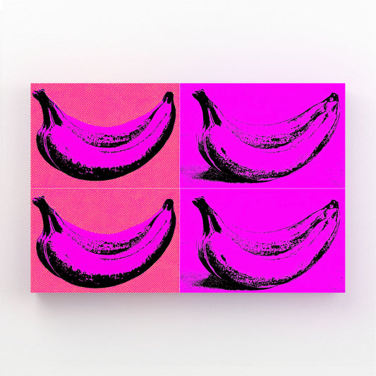 Warhol Pop Bananas Fruit Canvas – warhol pop bananas fruit canvas print