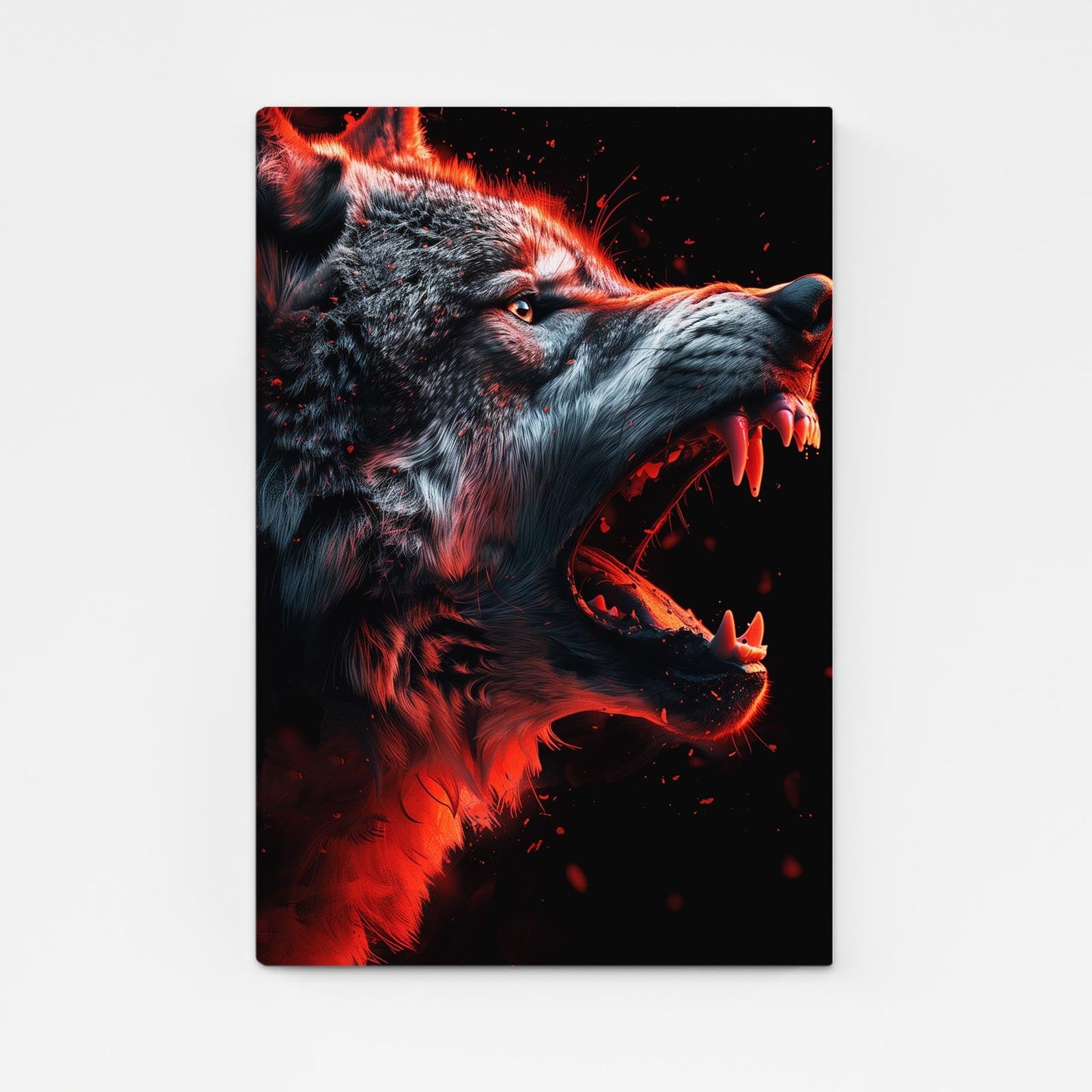 Warrior Wolf Art