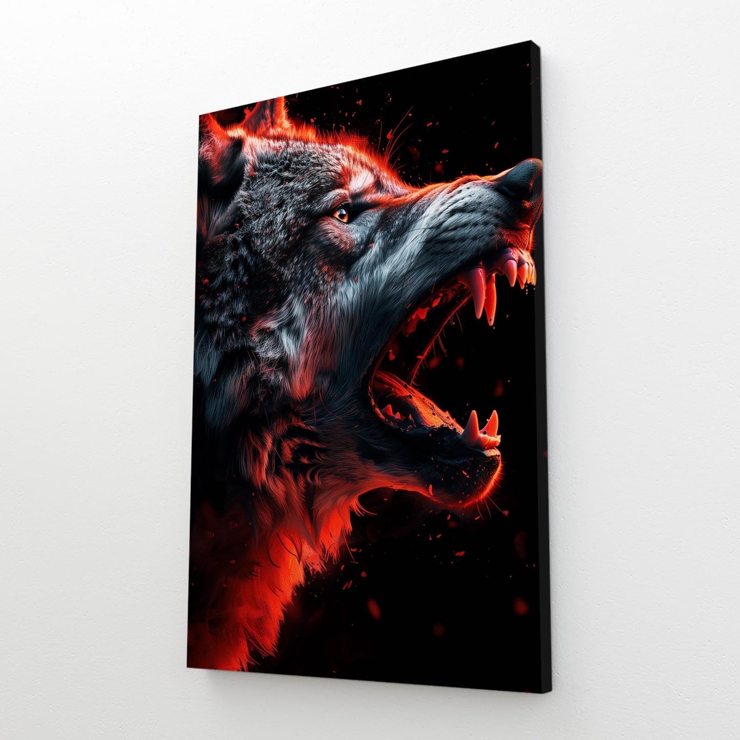 Warrior Wolf Art