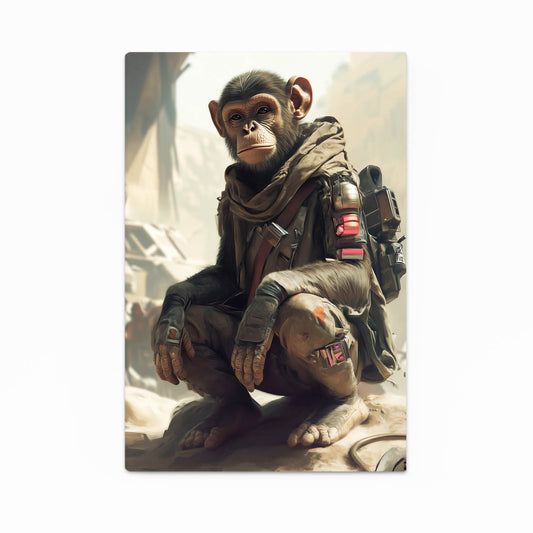 Wasteland Scout Monkey Wall Art – wasteland scout monkey canvas print