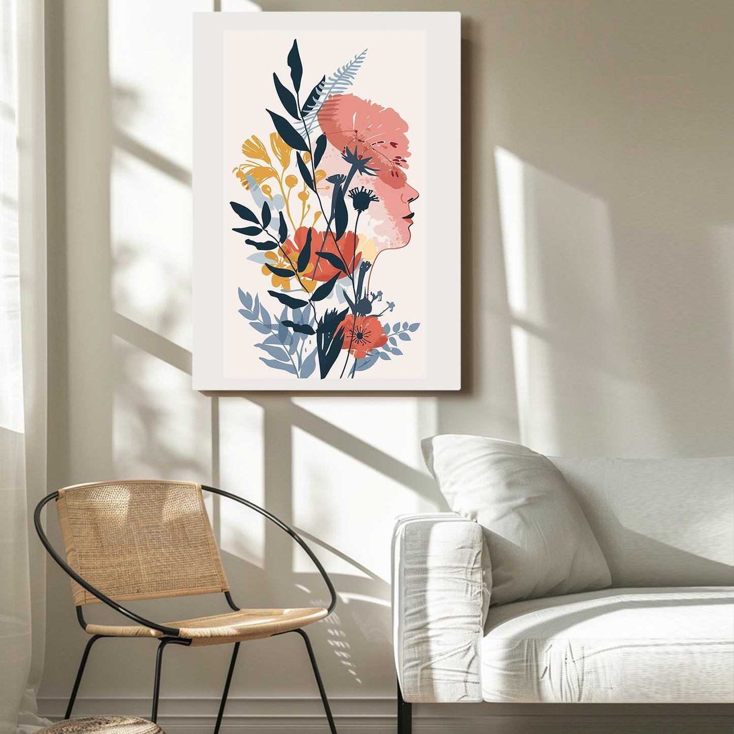 Watercolor Boho Art