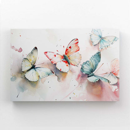 Watercolor Butterfly Wall Art