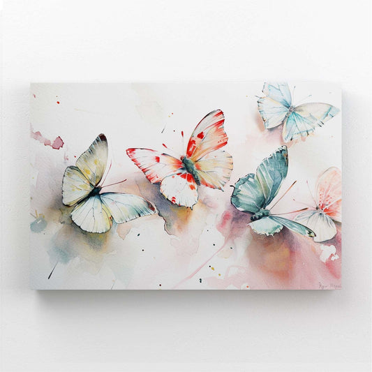 Watercolor Butterfly Wall Art