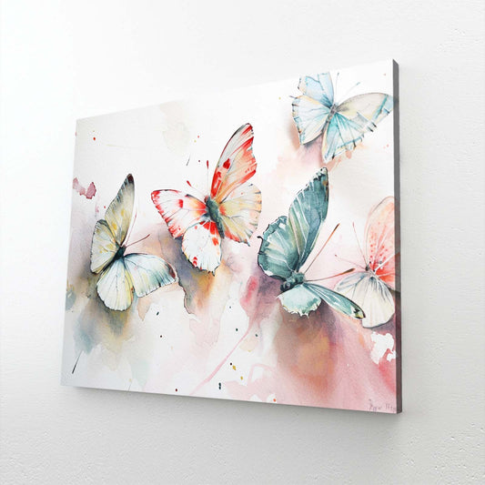 Watercolor Butterfly Wall Art