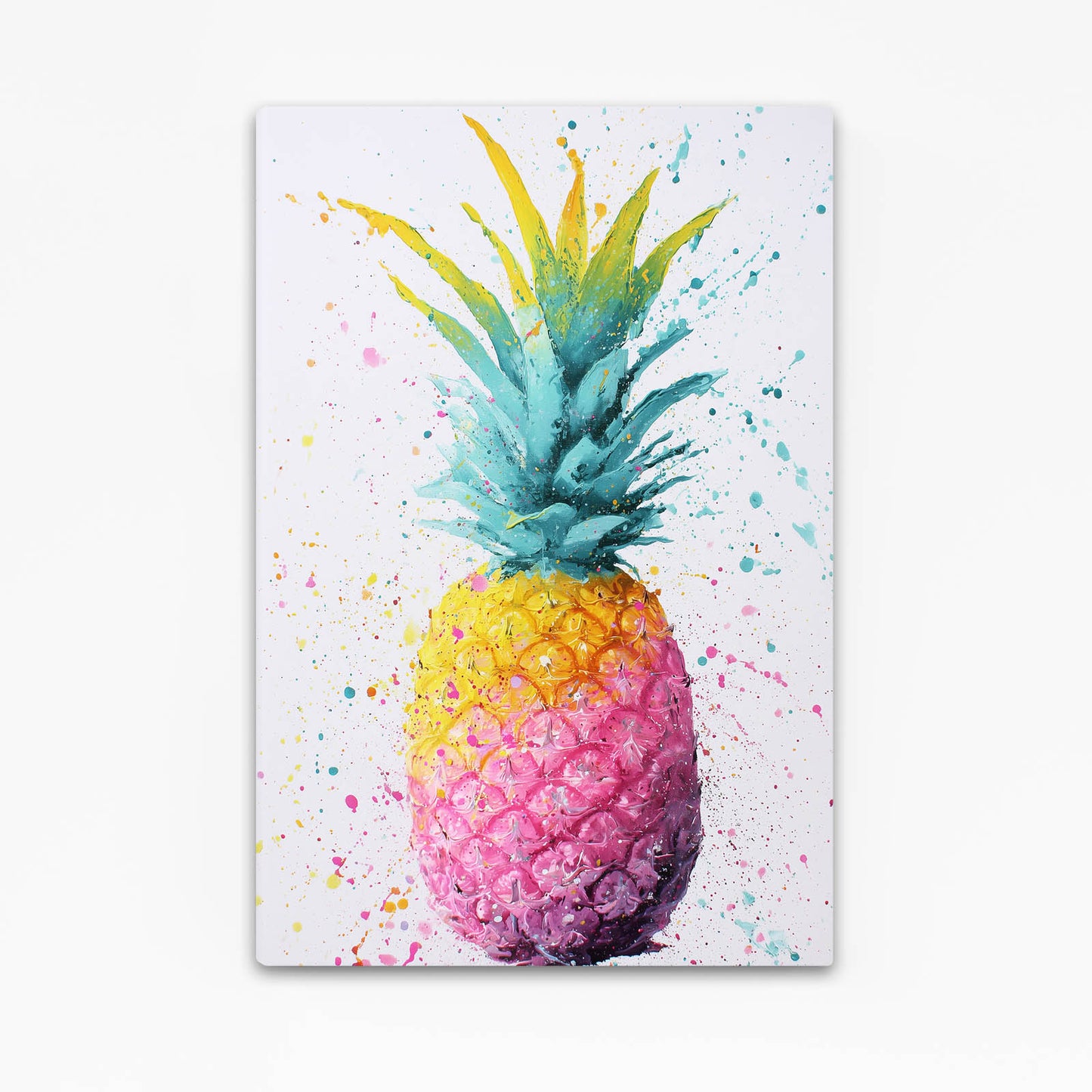 Watercolor Pineapple Fruit Canvas – watercolor pineapple fruit canvas print