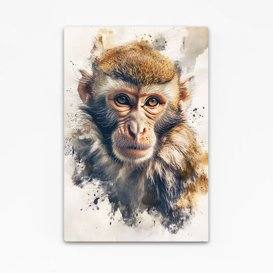 Watercolor Study Monkey Canvas – watercolor study monkey canvas print