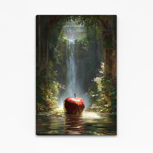 Waterfall Grotto Apple Canvas Art – waterfall grotto apple canvas print