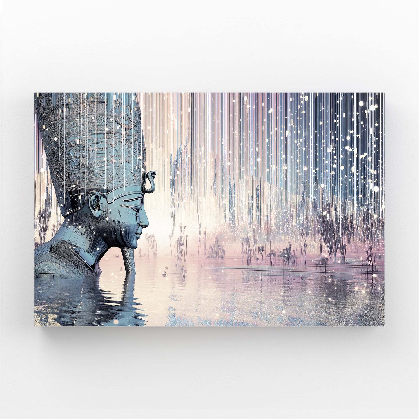 Weathered Hieroglyph Abstract Egyptian Wall Decor – weathered hieroglyph abstract egyptian canvas print
