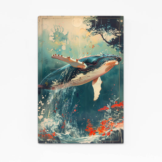 Whale Art Japanese