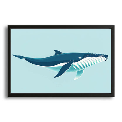 Whale Art Minimalist