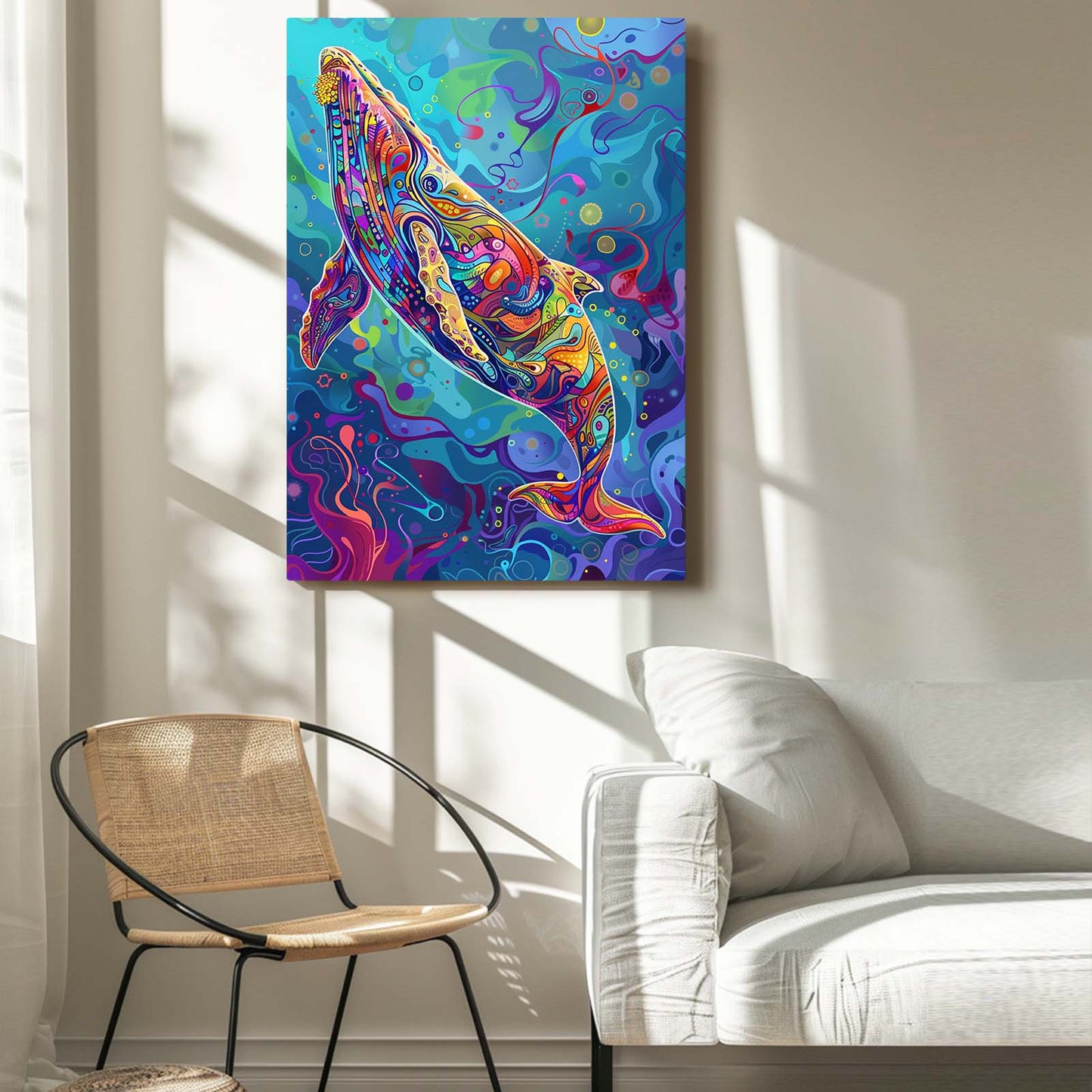 Whale Art Print