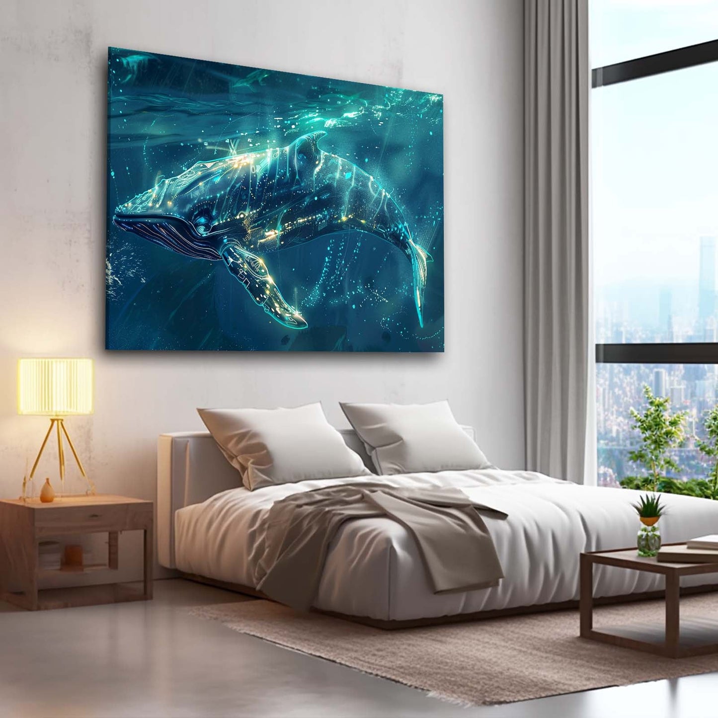 Whale Digital Art